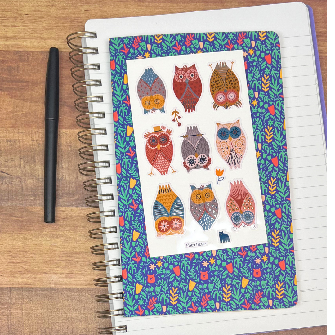 Four Bears Sticker Club - Wholesale Sticker - Give A Hoot2