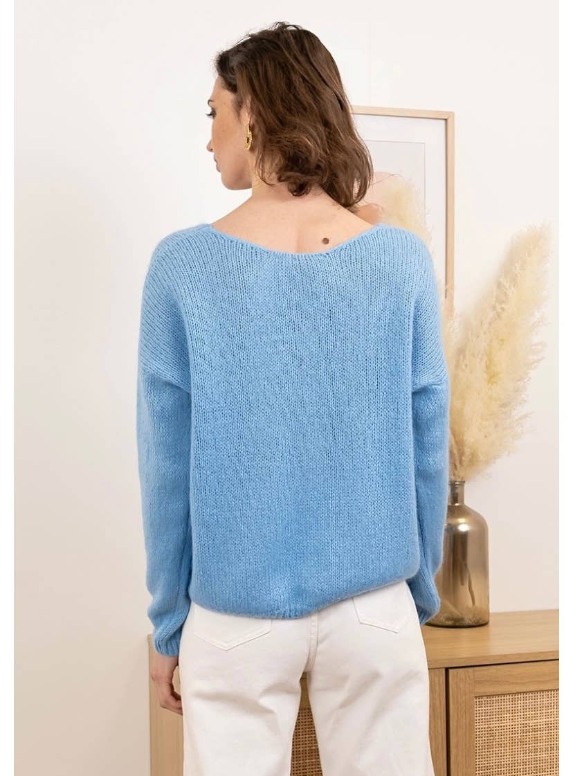 LINEN & COTTON HOUSE – Großhandel Jacke – Damen – 8561 JACKE AUS MOHAIRWOLLE, HERGESTELLT IN ITALIEN111