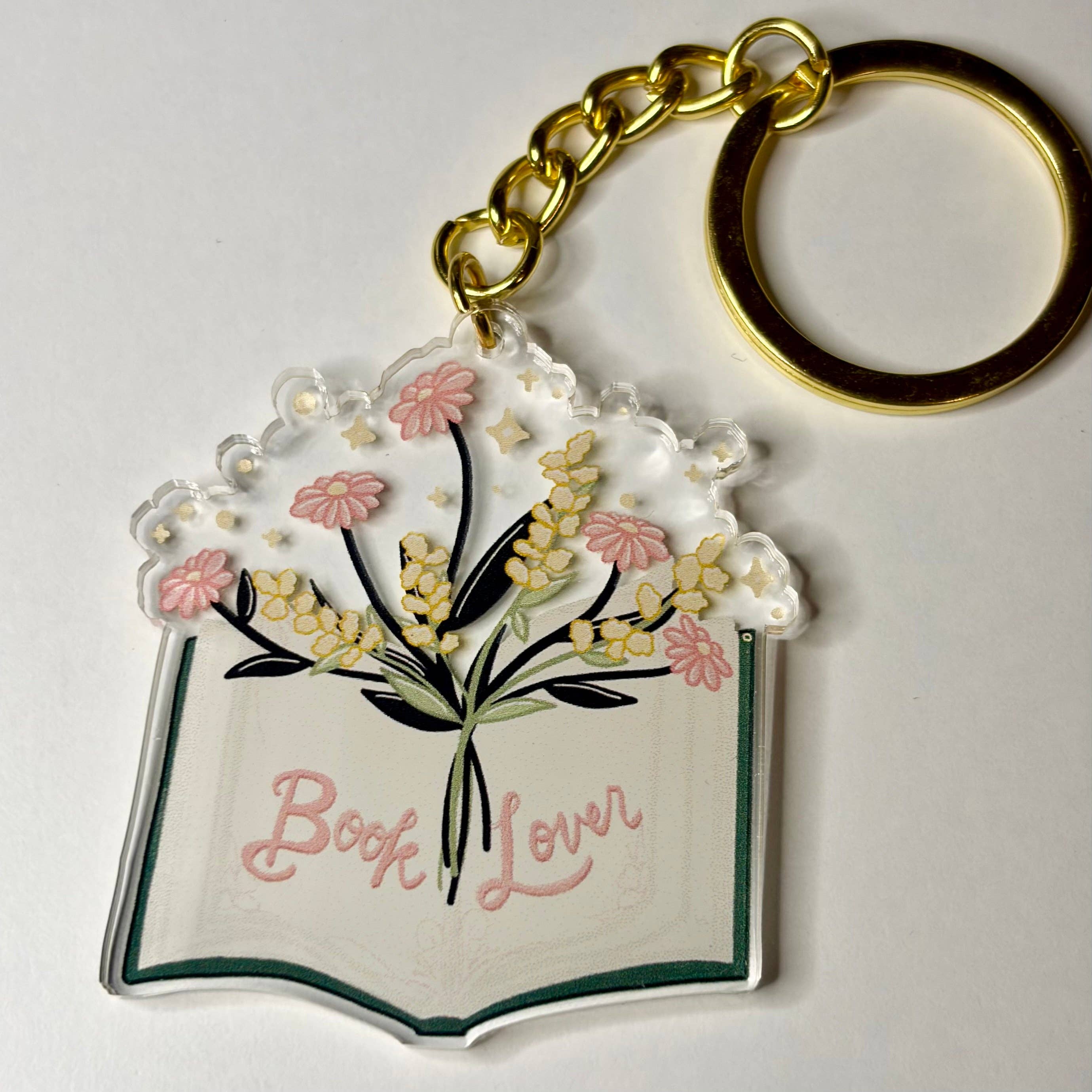 Designs with Jamie - Wholesale Keychain - Women's - Book Lover Keychain1