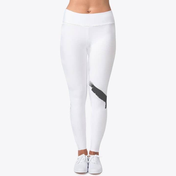 Hoch fliegen, siehe weise Leggings Grau für den Großhandel von Fly High See Wisely Store