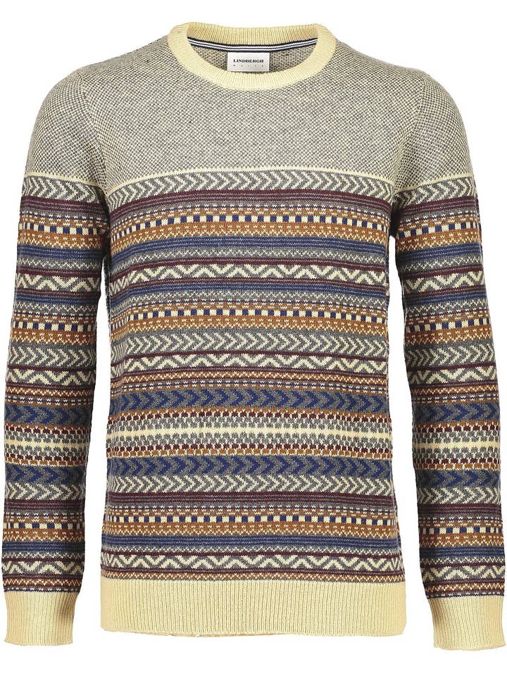 Jacquard Knit Style: 30-80042US for wholesale by Lindbergh