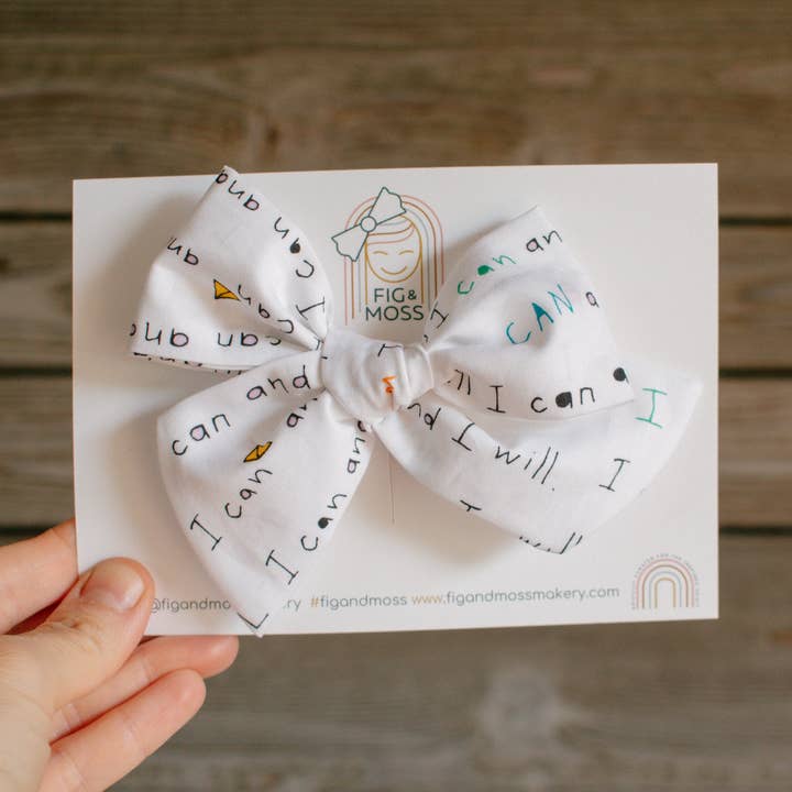 Ik kan en ik zal | Bows voor wholesale door Fig & Moss