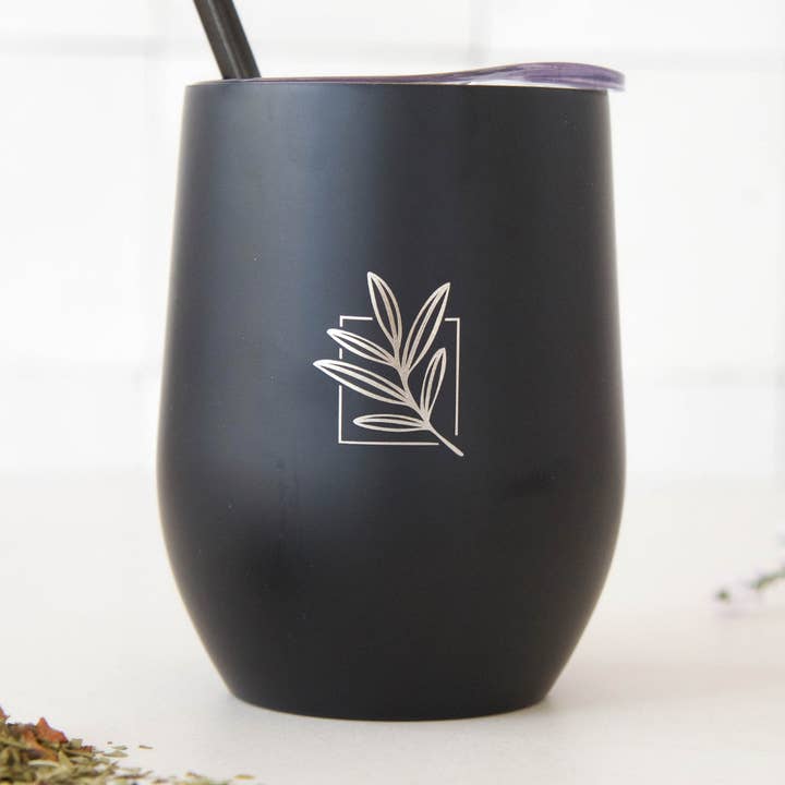 Schwarzer isolierter Kürbiss und seine Bombilla für den Großhandel von ORIGINAL MATE