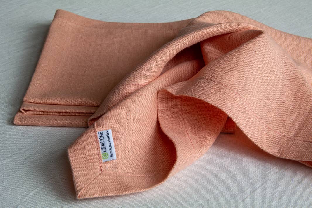 Liem Home - Wholesale Dinner & Cloth Napkin - Linen Napkins with Mitered Corners in Various Colors3