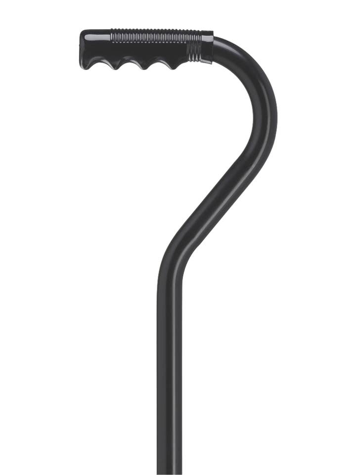 Center Balance Offset Gehstock, Aluminium, Schwarz für den Großhandel von Harvy Canes