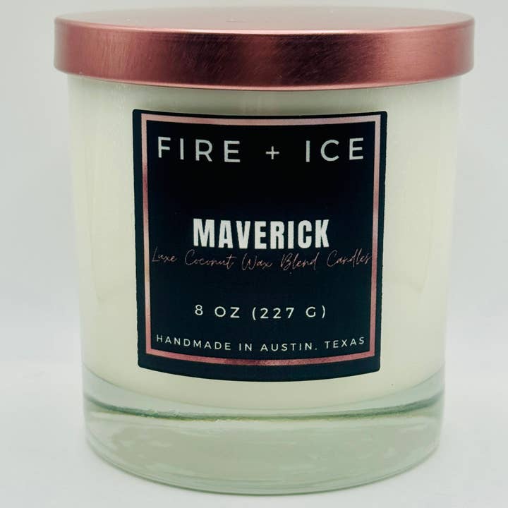 Fire + Ice Candle Co. - Wholesale Jar/Filled Candle - Maverick8