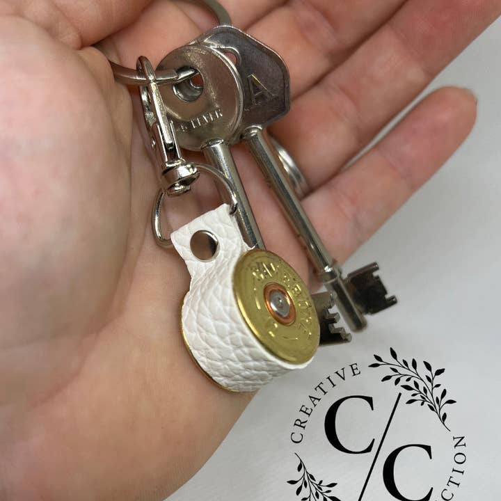 Creative Collection - Vendita all'ingrosso Portachiavi - Unisex - Portachiavi con cartuccia in pelle