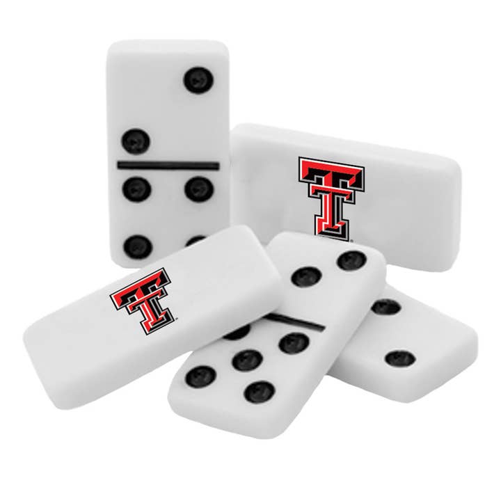 Masterpieces Puzzles - Wholesale Dominoes - Texas Tech Red Raiders Dominoes1