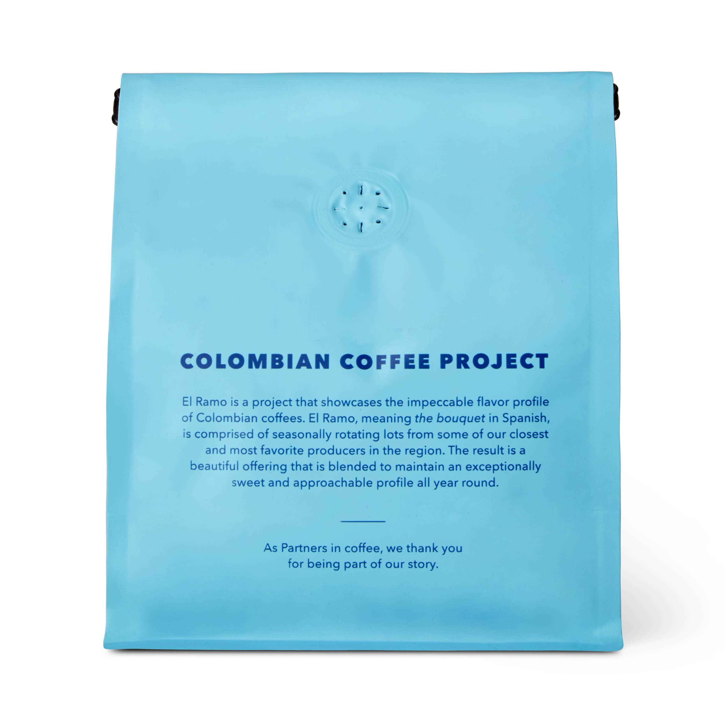 Partners Coffee Roasters - Vente Grains de café - Colombie - El Ramo - 12 oz - Café à grains entiers4