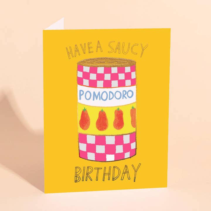 POMODORO - Birthday Card for wholesale by Carolyn Suzuki
