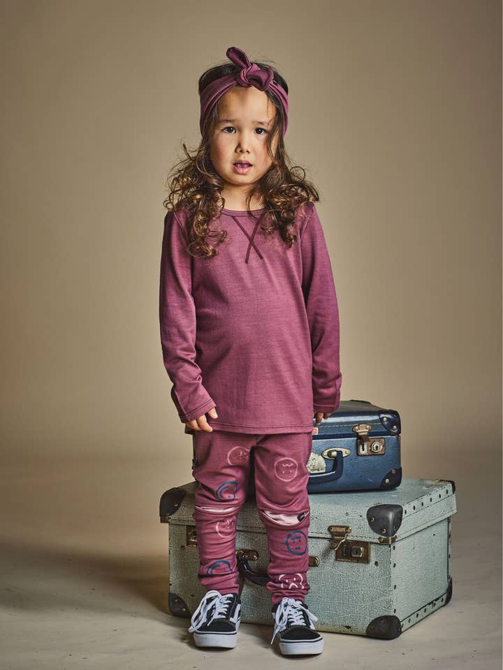 WYATT LONGSLEEVE TOP | Ginger for wholesale by Little Flock of Horrors