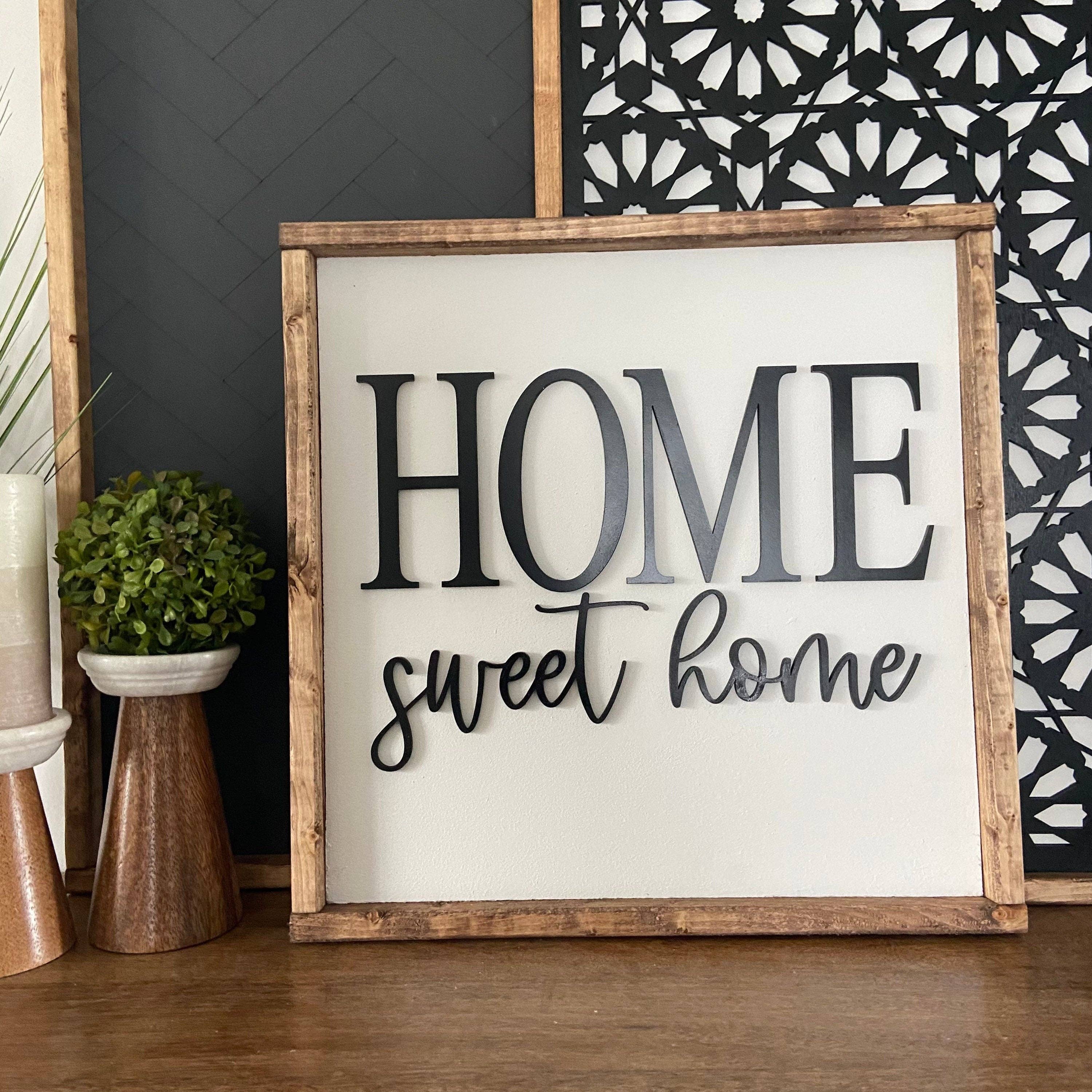 This Phrase of Life - Wholesale Sign - home sweet home - entryway, living room sign 4