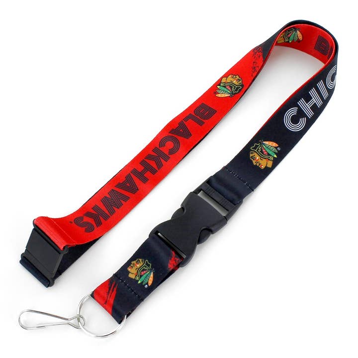 Aminco USA - Wholesale Lanyard - Unisex - NHL Chicago Blackhawks Crossfade Lanyard