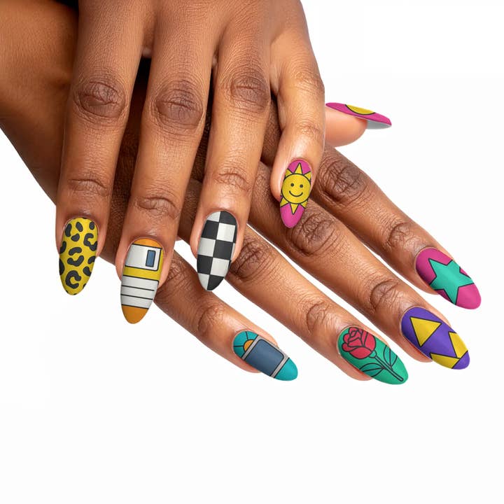 FYNE BODY - Wholesale Press-on/fake nails - Sugar Rush 90's Press-On Nails18