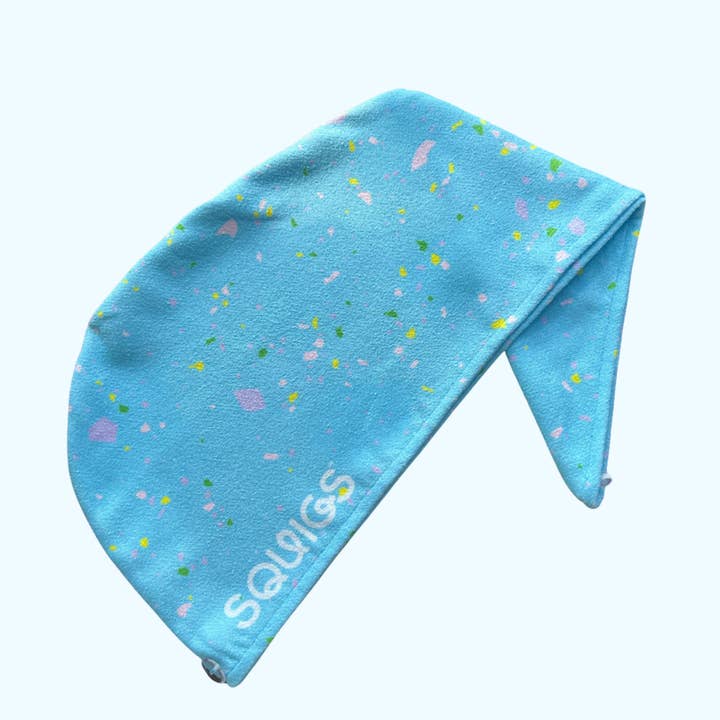 Microfiber Hair Towel for wholesale by Squigs Beauty