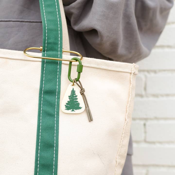 Freshwater Curated Goods - Wholesale Keychain - Women's - Pine Tree Bag Charm1