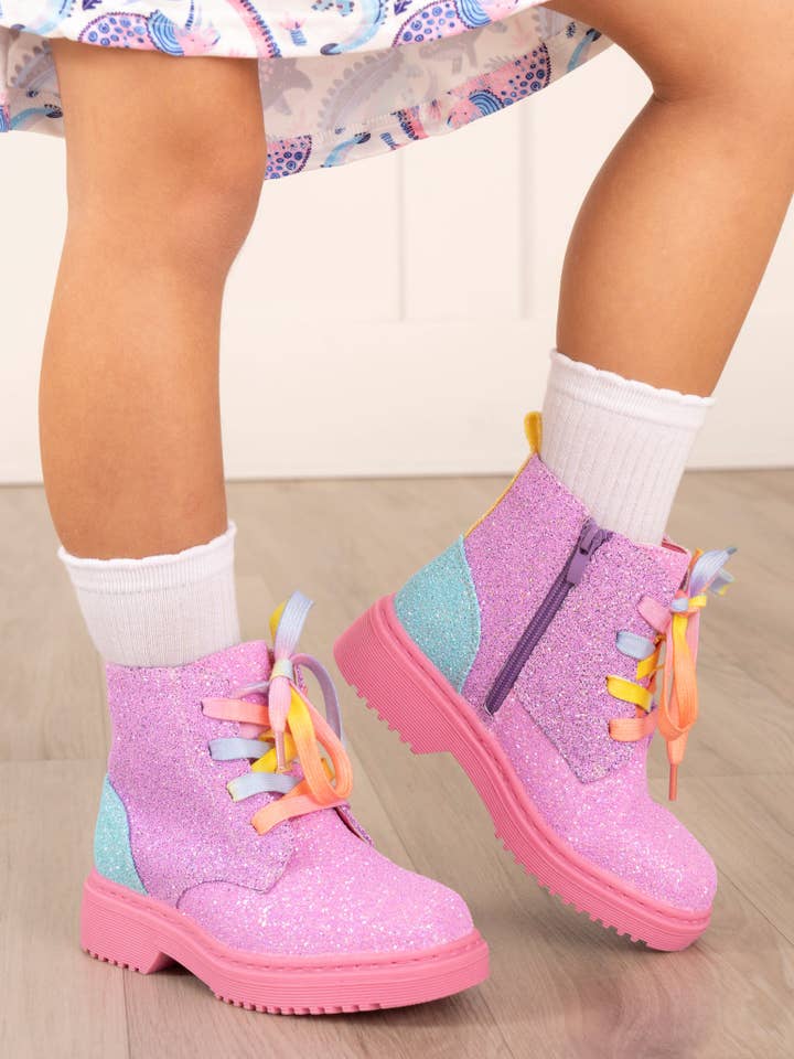Marie Nicole Clothing - Wholesale Booties - Kids - Unicorn Shimmer Boot6