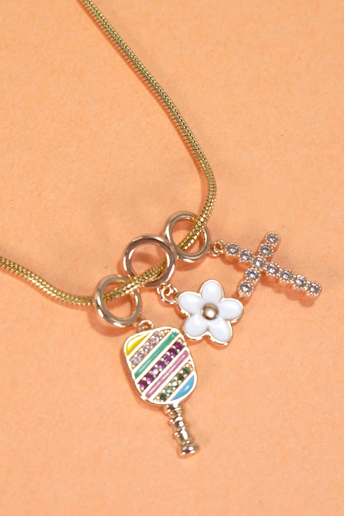 JOSSLYN by wall to wall – Großhandel Individueller Charm/Anhänger – CLUSTER-ANHÄNGER — ANHÄNGER AUS TITANSTAHL ODER MESSING | 40CM10013