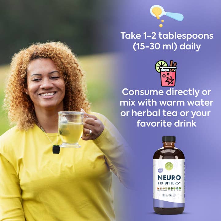 Yunani Herbs & essential Oils - Wholesale Oral Supplement/Vitamin - Neuro Fix living bitters 480mls2