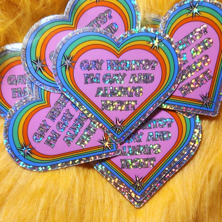Luxe Trauma - Wholesale Sticker - Funny gay rights sticker