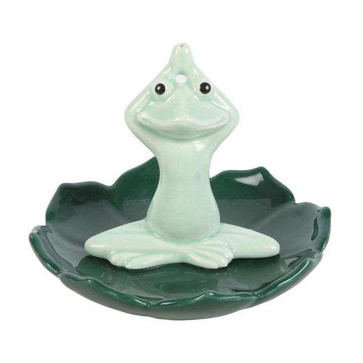 Something Different Wholesale - Wholesale Incense Holder - Yoga Frog Incense Stick Holder