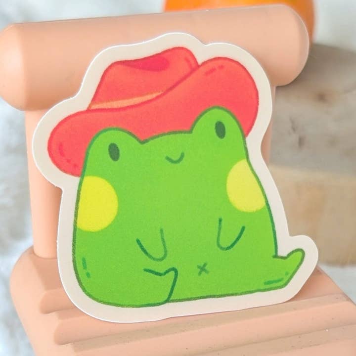 Pegatinas impermeables Yee-Frog para venta al por mayor de Arcasian