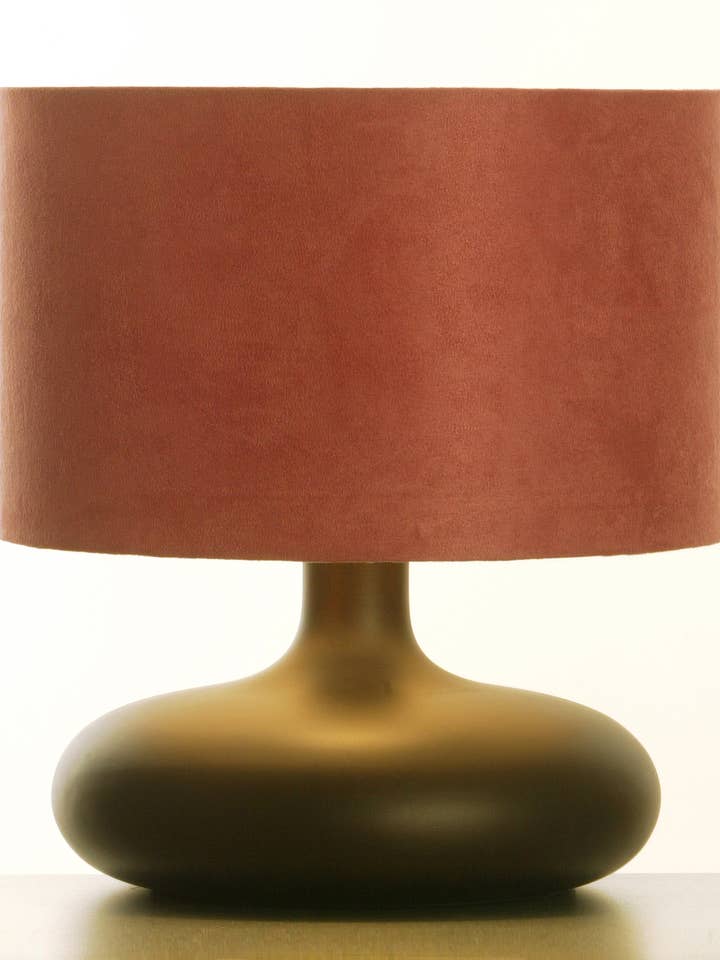 Mango Wood Table Lamp LONGNECK for wholesale by Pachyderme