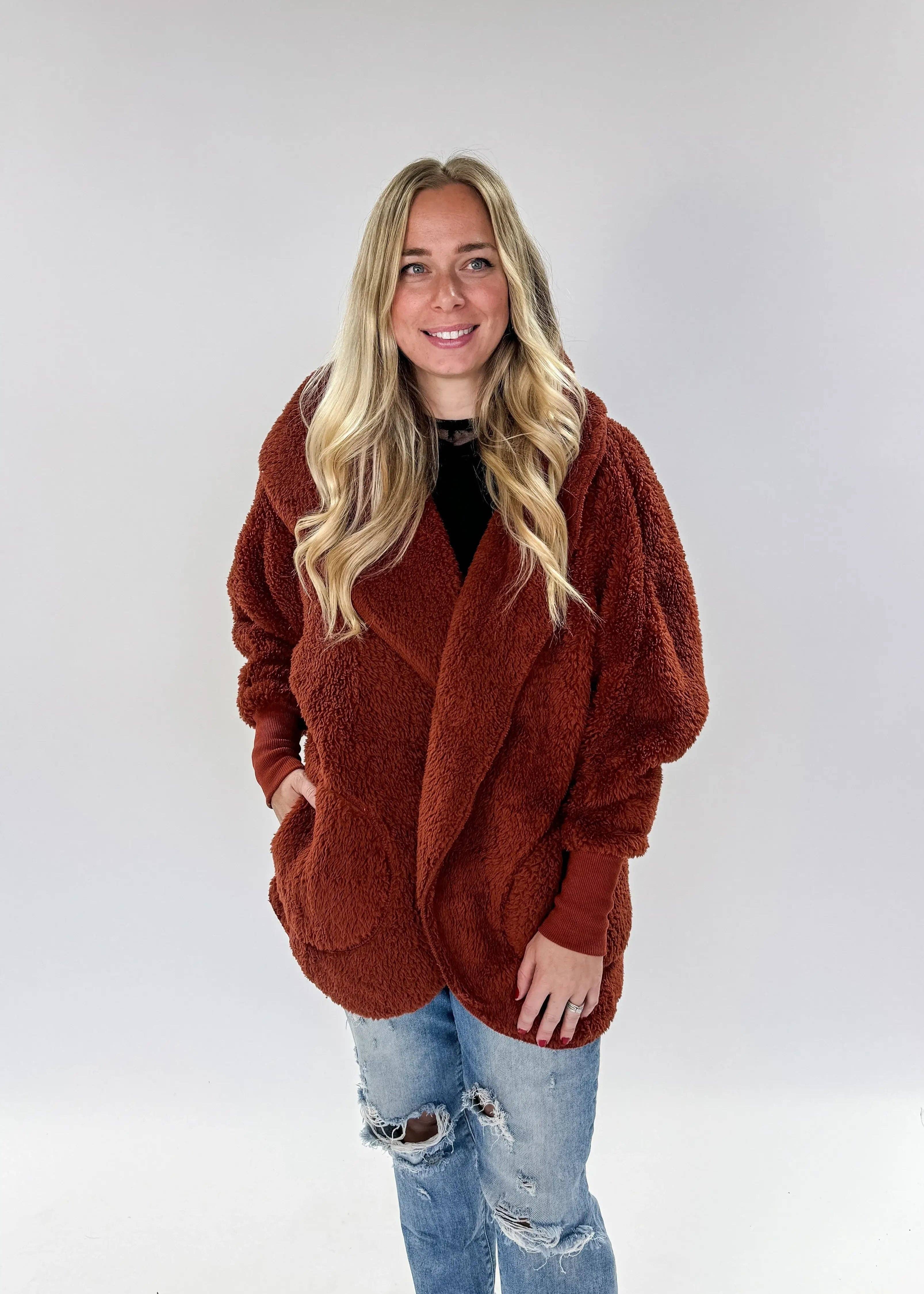 Remove It! The Make Up Removing Face Cloth – wholesale Cardigan – Women’s – Bestselling One-Size Fluffy Cozy Cardi - S-2XL Loungewear2