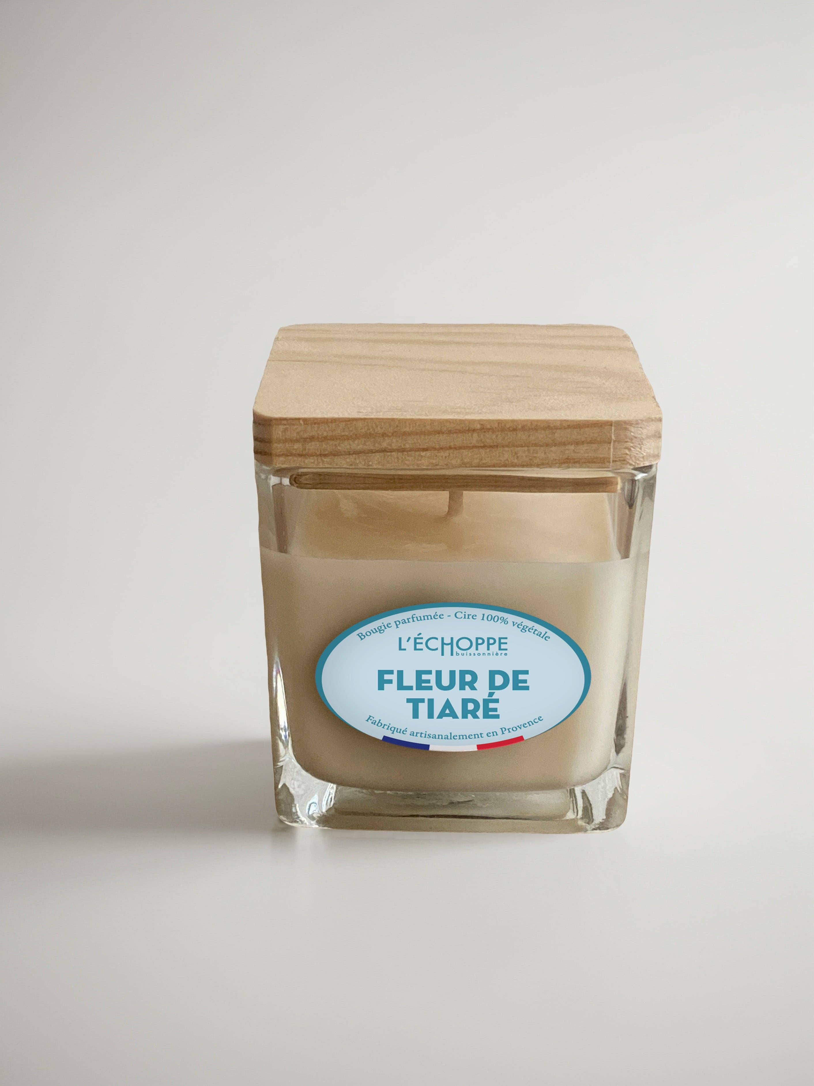 L'Échoppe Buissonnière - Wholesale Jar/Filled Candle - Tiare Flower - Scented Candle 85g1