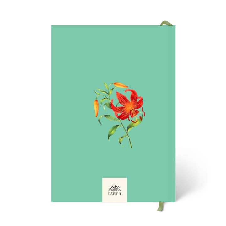 Papier - Wholesale Journal/Diary - Guided Reading Journal, A5 Hardcover - Lily in Bloom 1