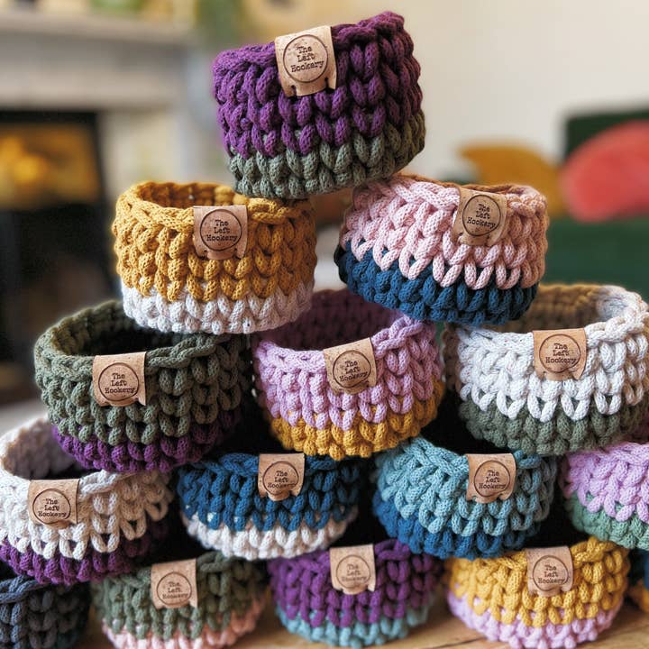 The Left Hookery - Wholesale Knitting/Crochet Supplies - Tutti Frutti Crochet Basket Kit1