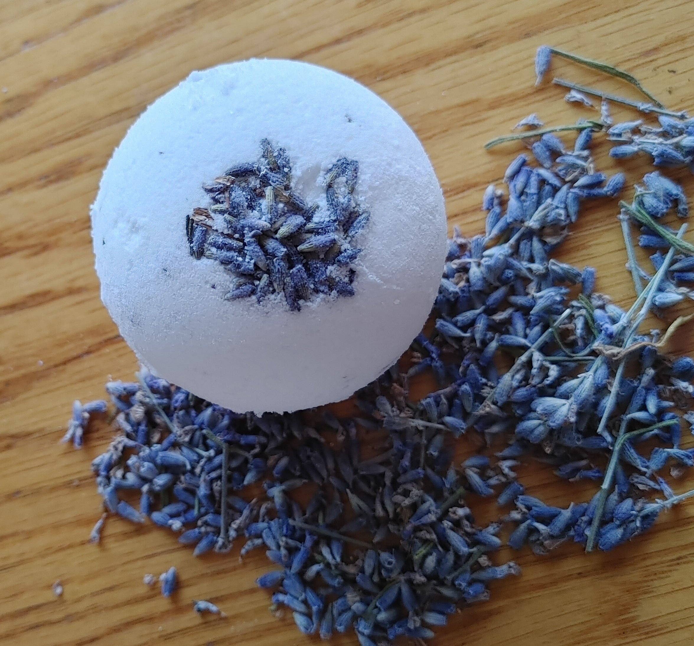 The Wynter Rose - Wholesale Bath Bomb/Fizz - Relaxing Lavender Bath Bomb1