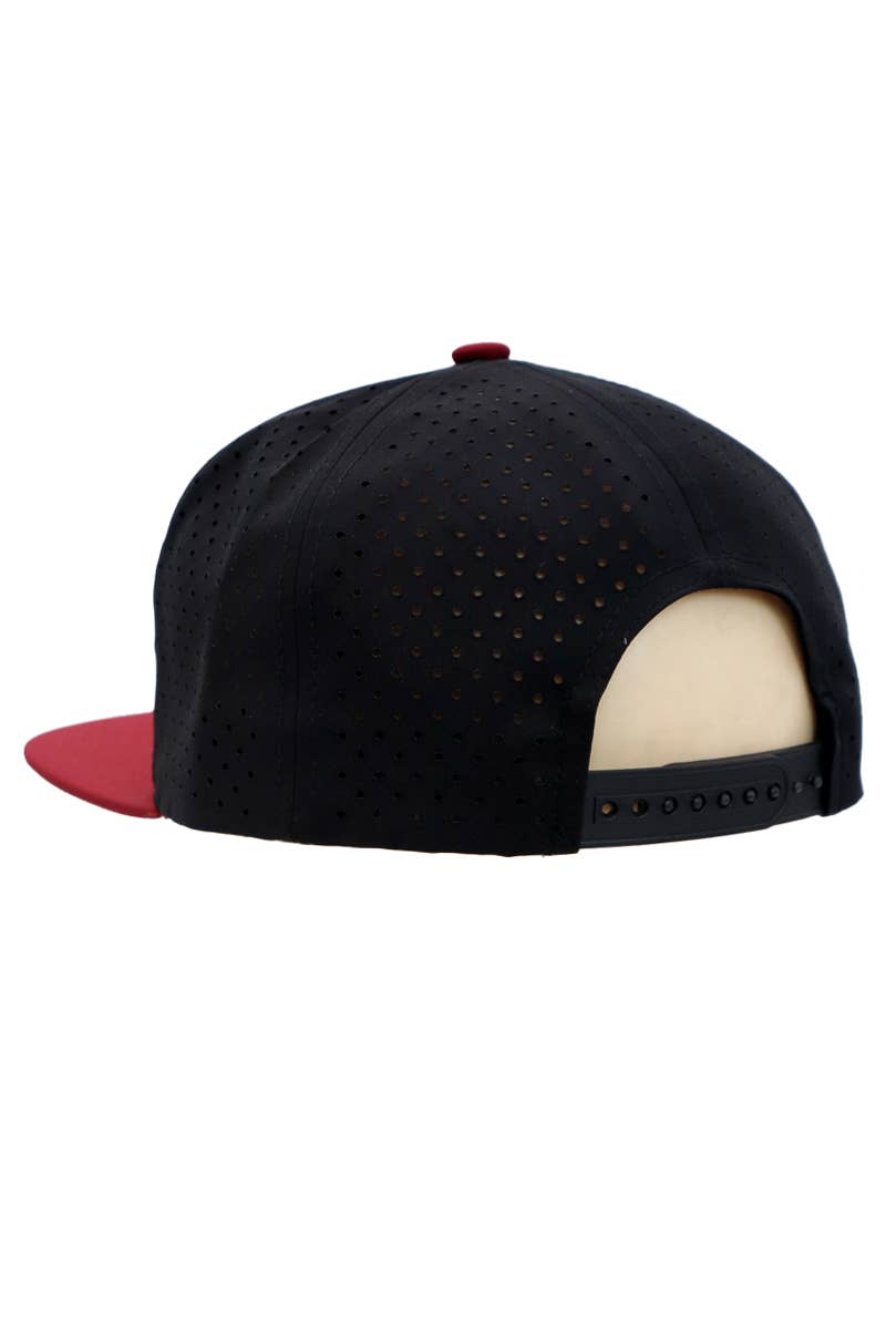 Cap Zone - Wholesale Trucker Hat - Unisex - Two Tone 7 Panel Digital Punch Perforated Snapback19