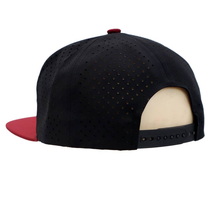 Cap Zone - Wholesale Trucker Hat - Unisex - Two Tone 7 Panel Digital Punch Perforated Snapback19