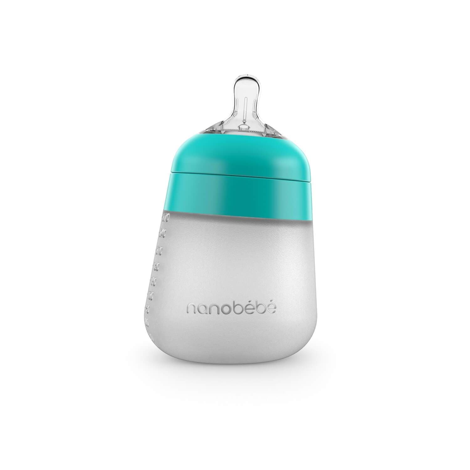 Nanobebe AI Inc - Wholesale Baby Bottle - 9oz Flexy Silicone Baby Bottle4