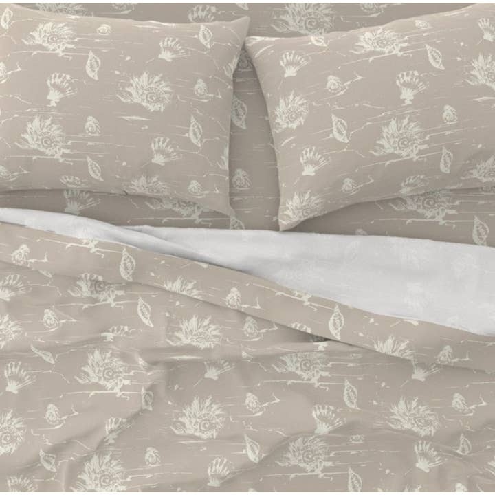 Fox & Willow Design Studio – wholesale Sheet set – Seashells by the Shore Sheets