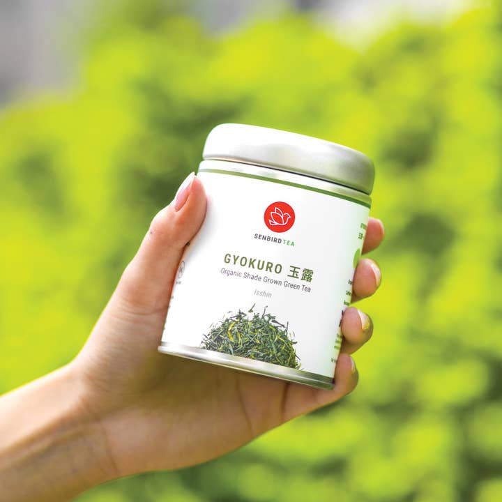 Senbird Tea – wholesale Health/detox tea – Organic Gyokuro Isshin - Shade Grown Green Tea | 50g