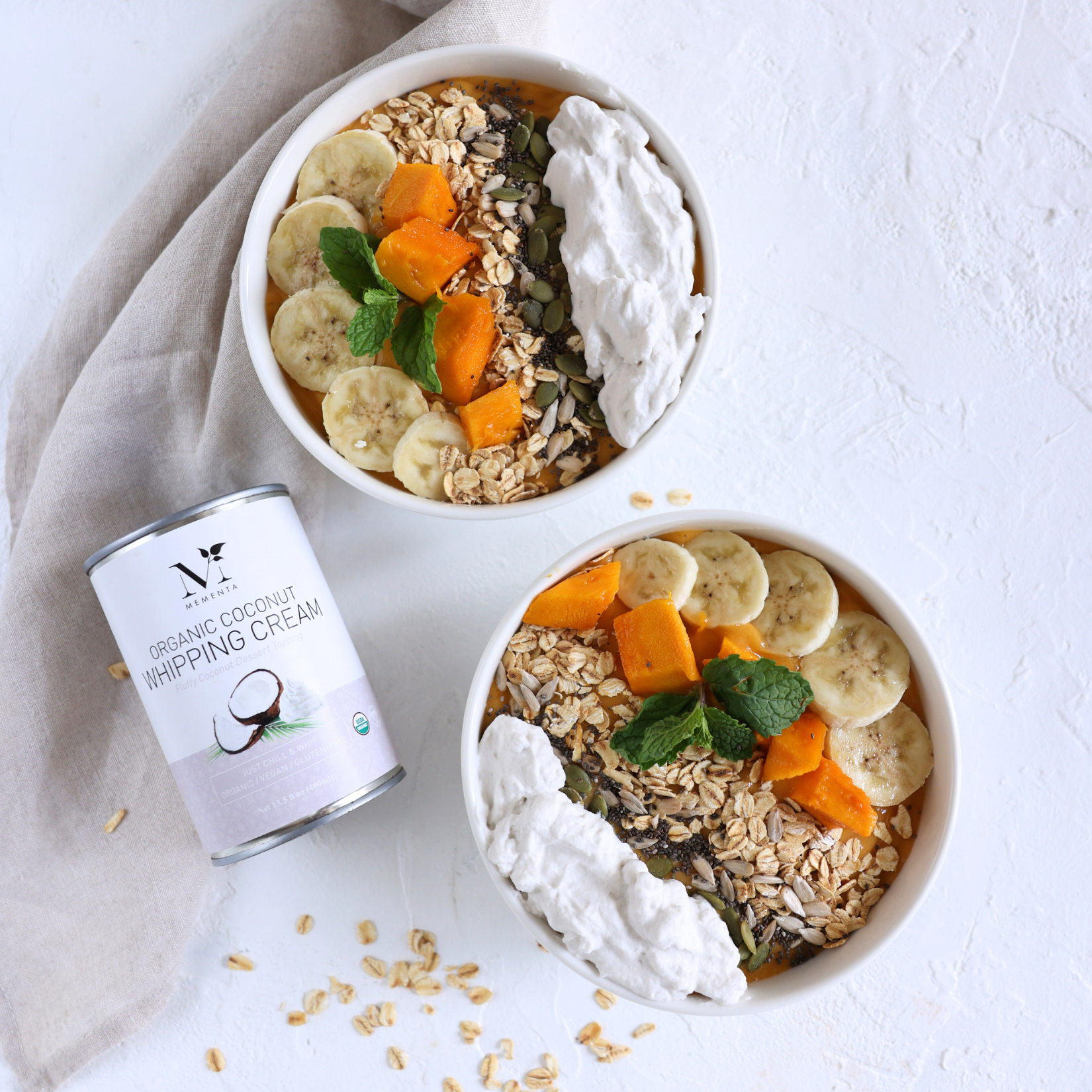 Mementa Inc. - Wholesale Non-Dairy Milk - Organic Coconut Whipping Cream - Professional Grade3