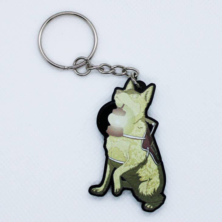 Cute Dog Keychain Key Ring Key Chain Car Key Decoration Keychain for Kids  Adults Party Friendship, Husky