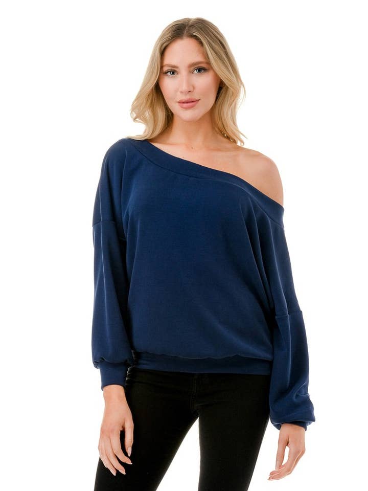 Top hombros descubiertos para venta al por mayor de Ariella USA