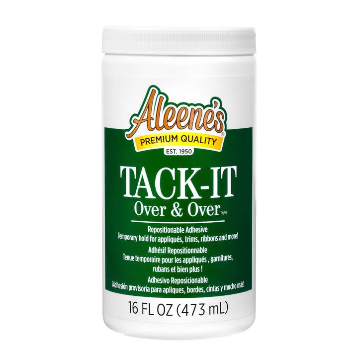 Aleenes Tack-It Over & Over Repositionable Adhesive 16 fl. oz. Jar for wholesale by Ilovetocreate