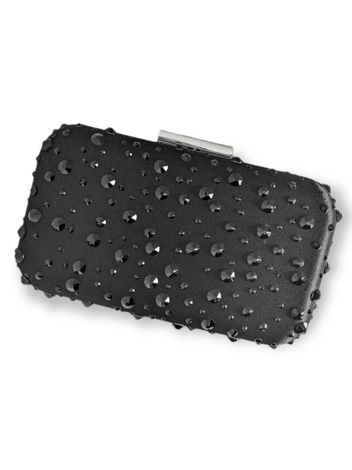 Hadley Crystal Polka Dot Clutch for wholesale by Ariel Taub