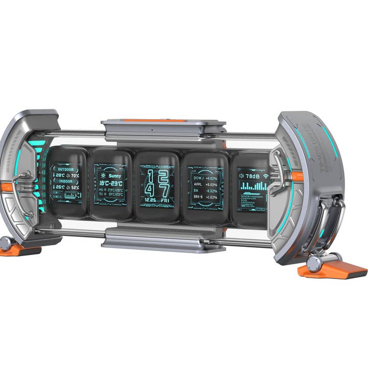 Divoom Times Gate - 5 IPS-skärmar i realtid - Grå för wholesale av RESET CLUB