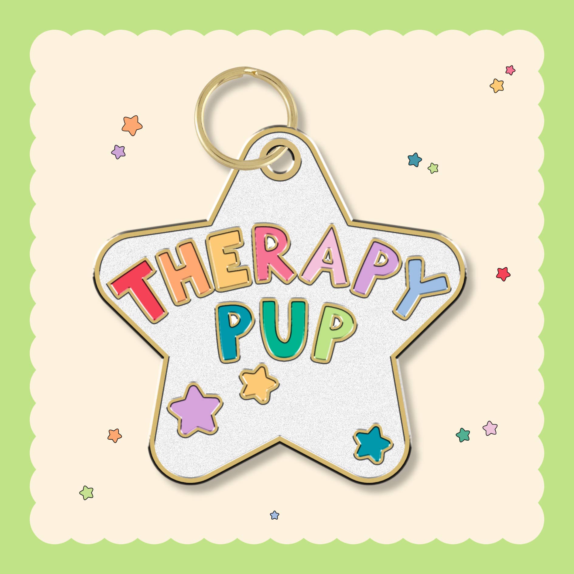 Furei Pets - Wholesale Pet identification tag – Dog - Therapy Pup Tag