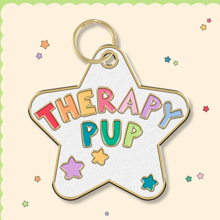 Therapy Pup Tag for wholesale by Furei Pets