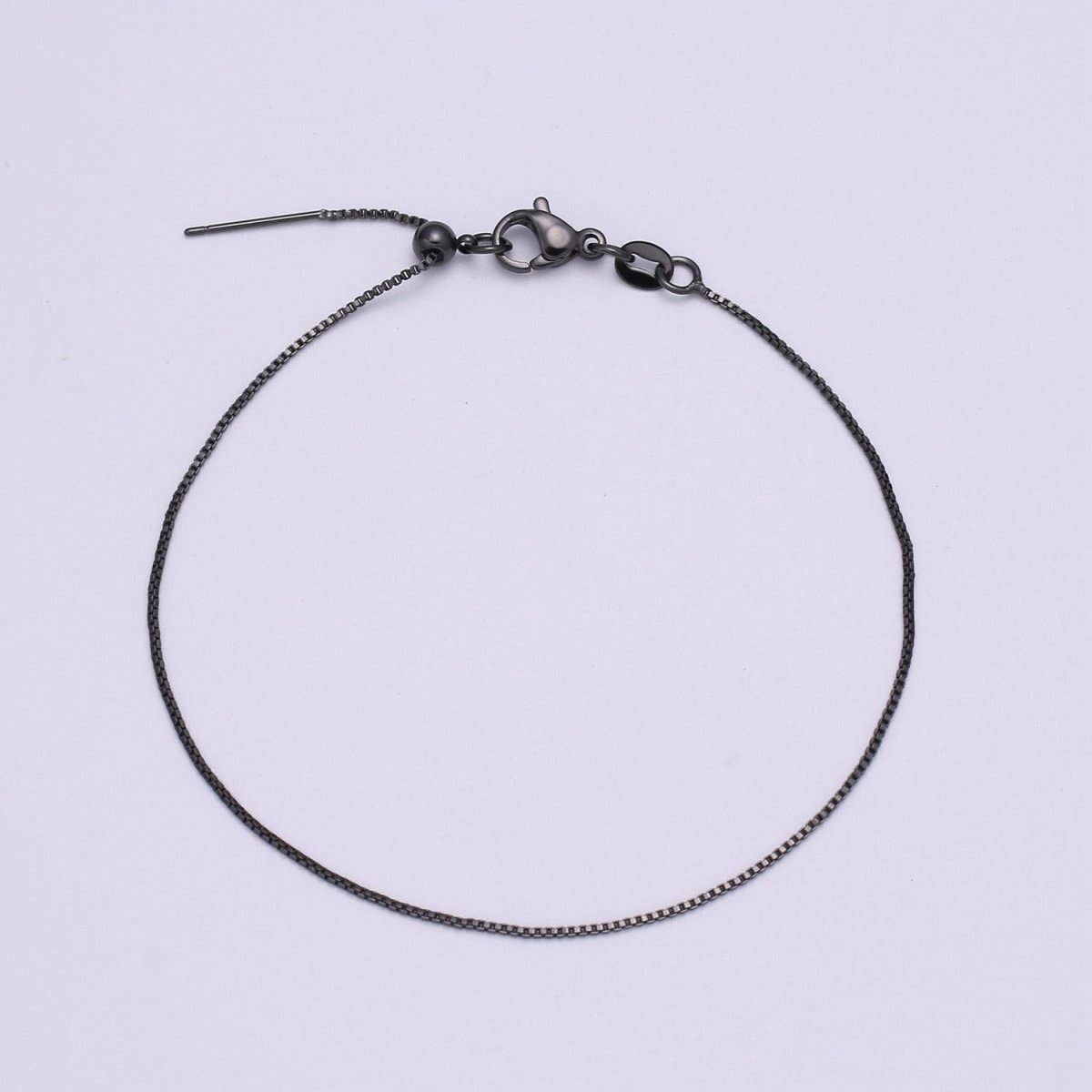 Aim Eternal - Wholesale Craft Supplies - Gold Filled 0.8mm 21.0 inch long Chain with Lobster Clasp For DIY Jewelry Making Chain NECKLACE Supplies Kit  L-198~L-2012