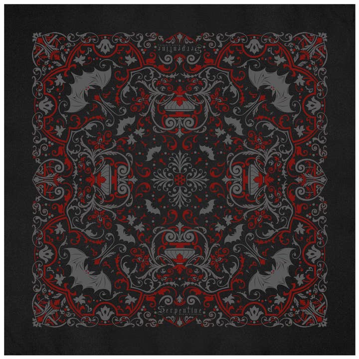 Serpentine Clothing - Wholesale Bandana - Unisex - FOREVER OF NIGHT BANDANA