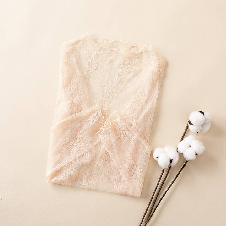 Hope & Sunshine - Wholesale Blouse - Women's - Lace Mesh Top5