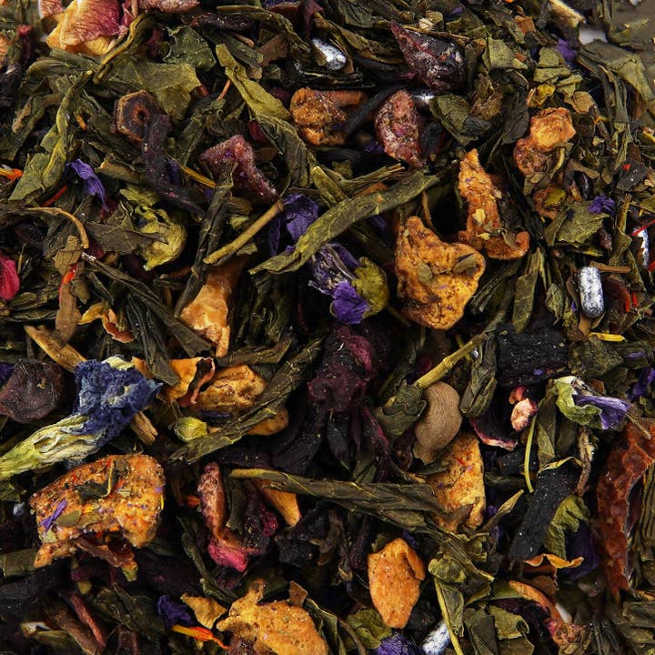 Musicalitea - Wholesale Loose Tea - "Purple Rain" Herbal Tea1