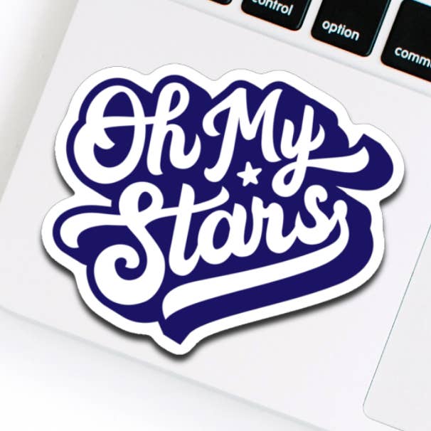 Oh My Stars Sticker for wholesale by Choose Joy Co.